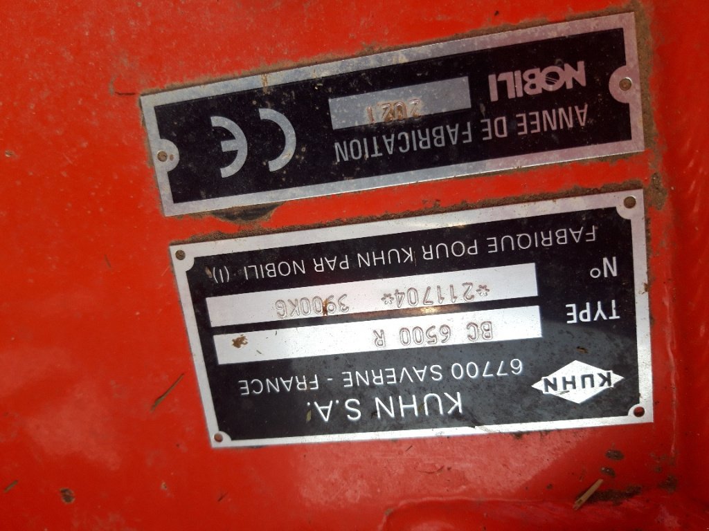 Mulchgerät & Häckselgerät des Typs Kuhn BC 6500 R, Gebrauchtmaschine in DIFFENBACH-LES-HELLIMER (Bild 6)