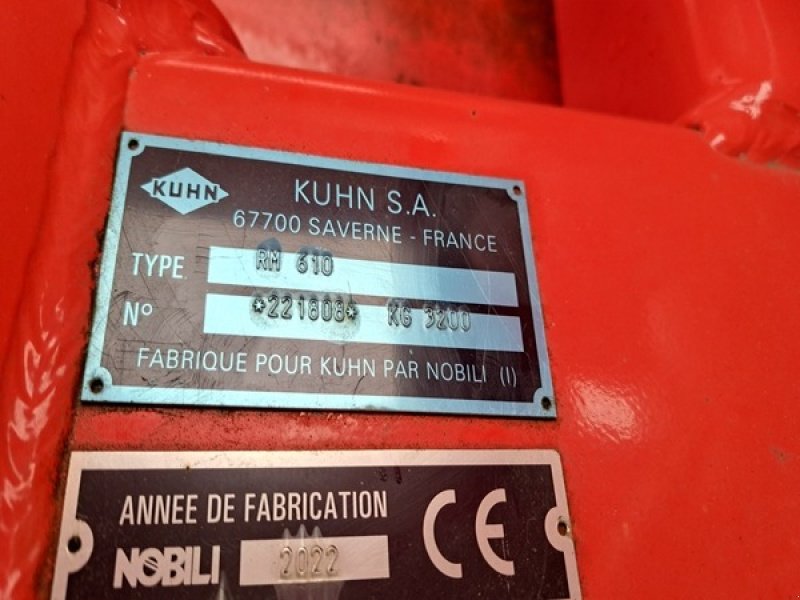 Mulchgerät & Häckselgerät des Typs Kuhn RM 610 R, Neumaschine in Gutzkow (Bild 7)