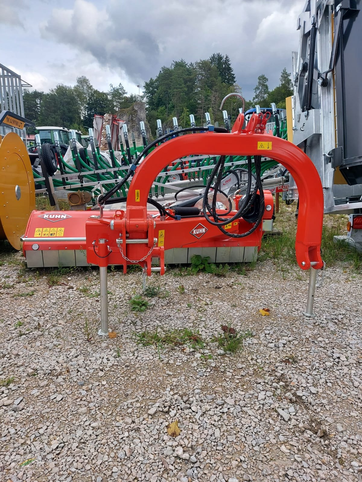 Mulchgerät & Häckselgerät tipa Kuhn TBE 222, Neumaschine u Pegnitz-Bronn (Slika 2)