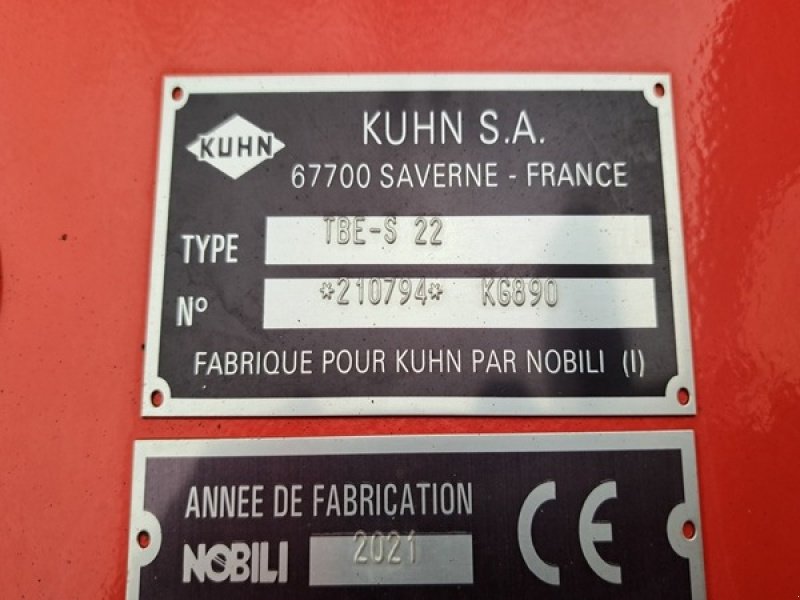 Mulchgerät & Häckselgerät des Typs Kuhn TBES 22, Vorführmaschine in Gutzkow (Bild 5)