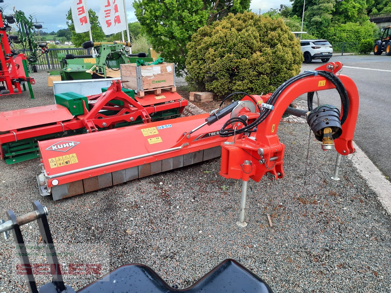 Mulchgerät & Häckselgerät Türe ait Kuhn TBES 262 Böschungsmulcher, Gebrauchtmaschine içinde Ansbach (resim 1)