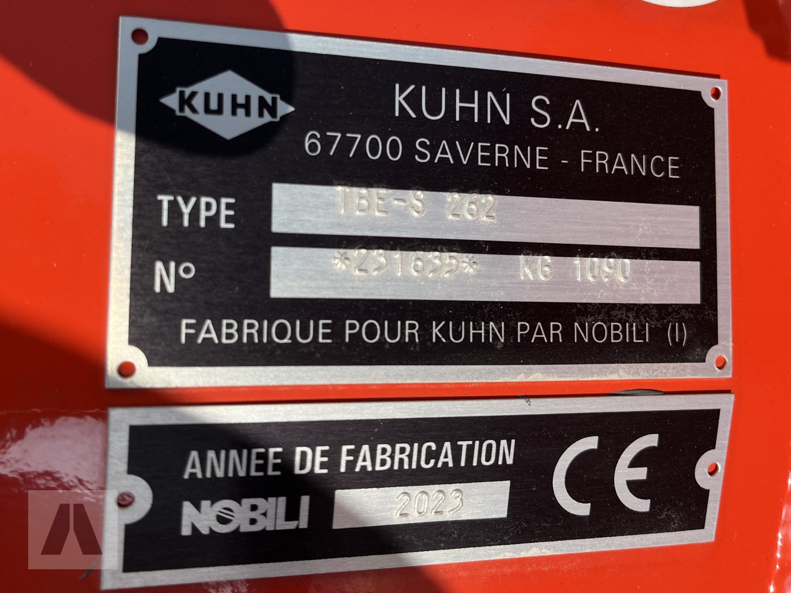 Mulchgerät & Häckselgerät del tipo Kuhn TBES 262, Neumaschine In Tettenweis I Karpfham (Immagine 6)