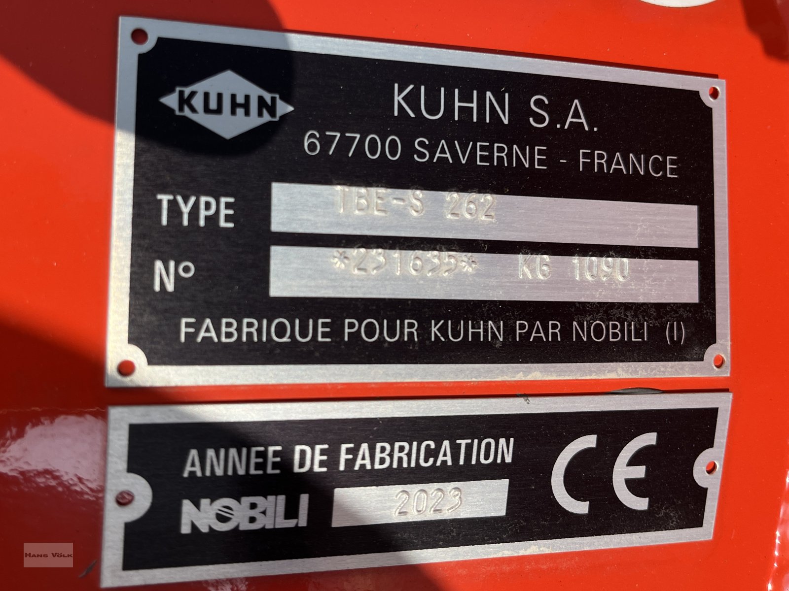 Mulchgerät & Häckselgerät des Typs Kuhn TBES 262, Neumaschine in Tettenweis / Karpfham (Bild 6)