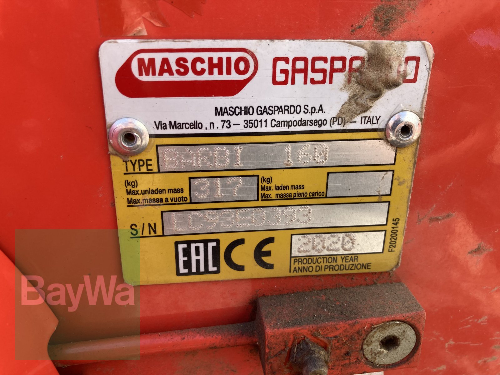 Mulchgerät & Häckselgerät des Typs Maschio Barbi 160, Gebrauchtmaschine in Giebelstadt (Bild 7)