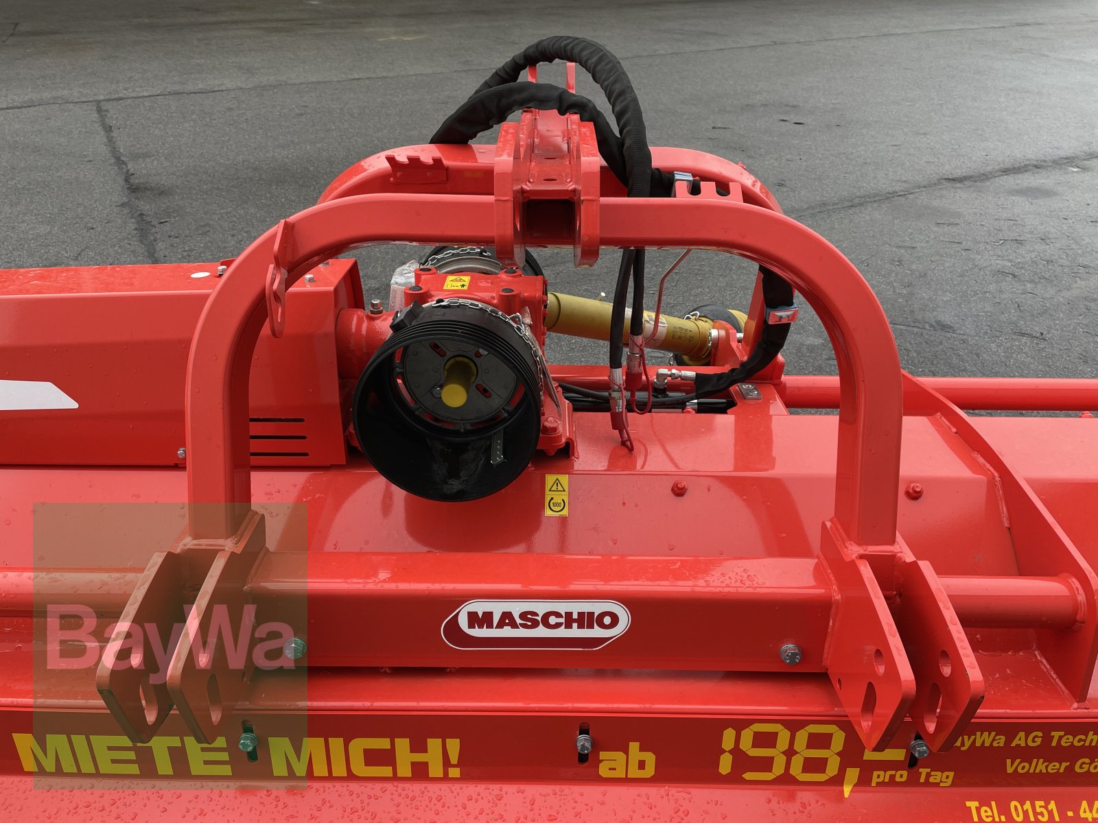 Mulchgerät & Häckselgerät typu Maschio Bisonte 280 *Miete ab 198€/Tag*, Mietmaschine w Bamberg (Zdjęcie 9)