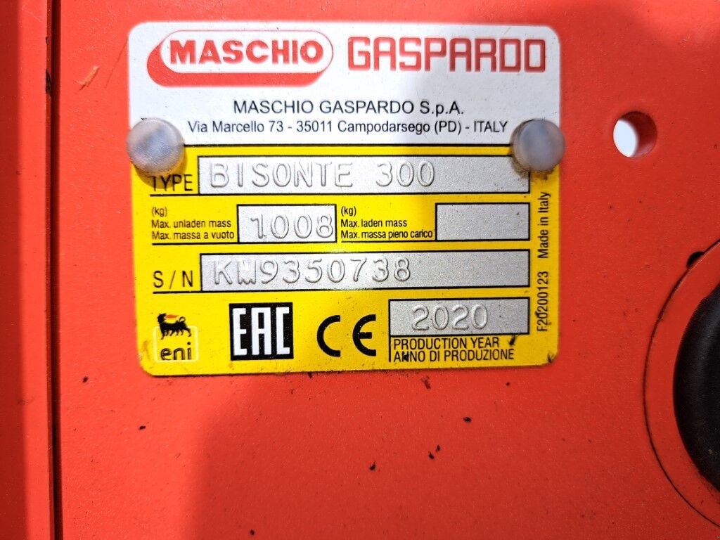 Mulchgerät & Häckselgerät типа Maschio BISONTE 300, Gebrauchtmaschine в Zwettl (Фотография 9)