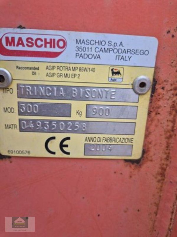 Mulchgerät & Häckselgerät typu Maschio Bisonte 300, Gebrauchtmaschine v Klagenfurt (Obrázek 3)