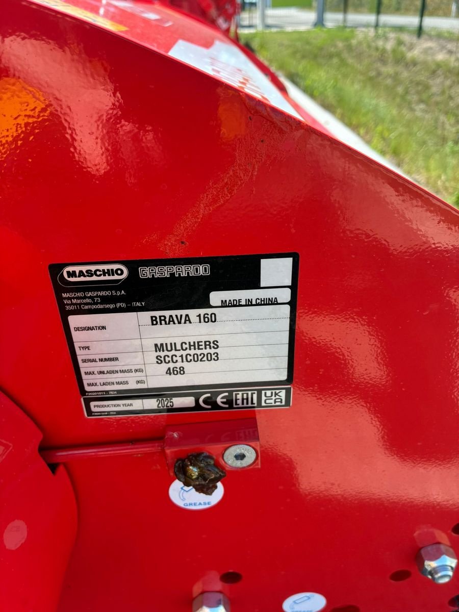 Mulchgerät & Häckselgerät typu Maschio BRAVA 160, Neumaschine v Grund (Obrázek 6)