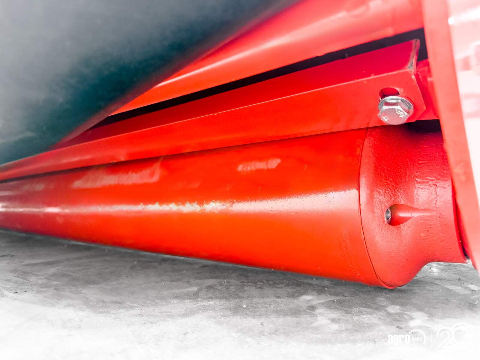 Mulchgerät & Häckselgerät typu Maschio Brava 200S 1.95 m working width flail mower, 22 hammers, pair of skids, and mud scraper, Gebrauchtmaschine w Csengele (Zdjęcie 20)