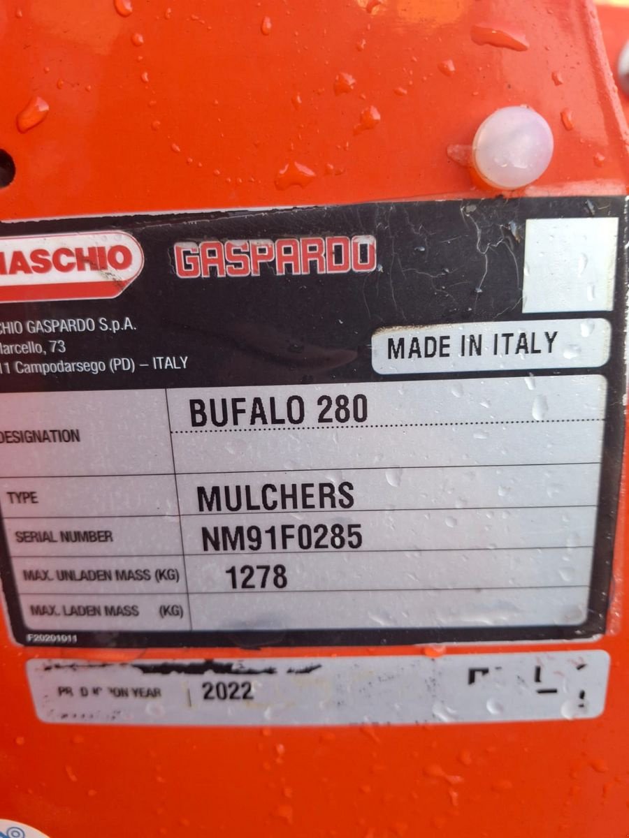 Mulchgerät & Häckselgerät типа Maschio Bufalo 280, Gebrauchtmaschine в Hopfgarten (Фотография 3)