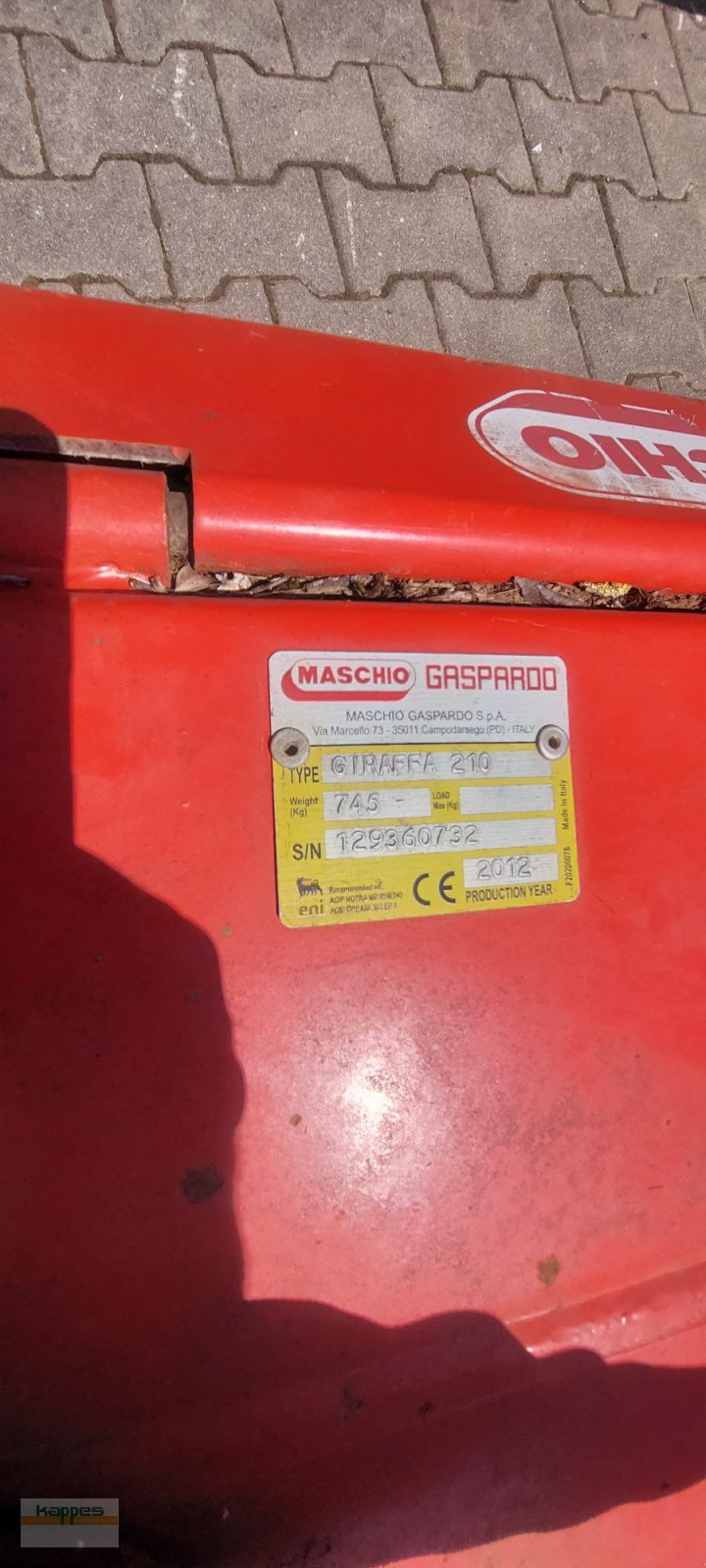 Mulchgerät & Häckselgerät van het type Maschio Giraffa 210, Gebrauchtmaschine in Niederstetten (Foto 7)