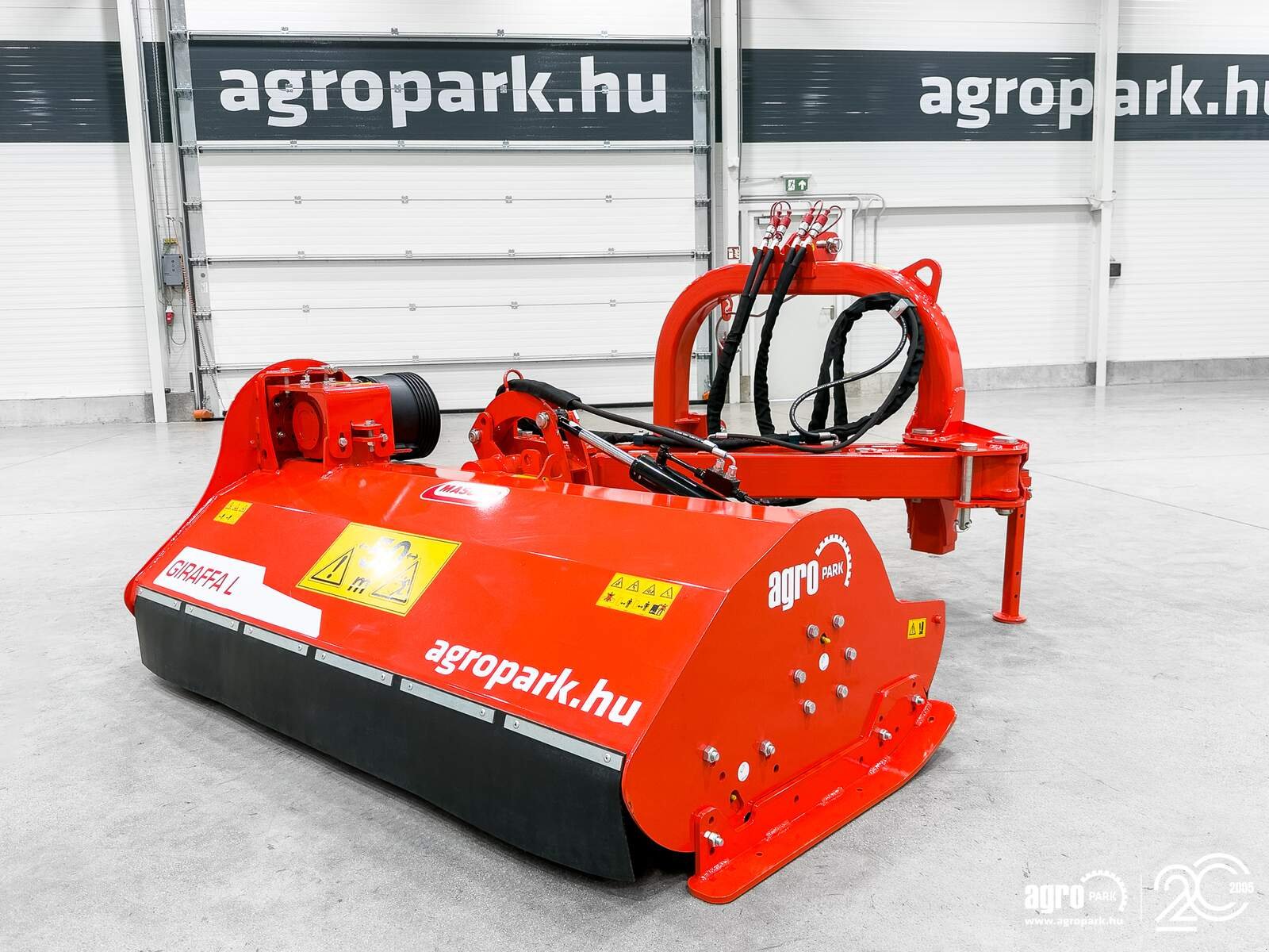 Mulchgerät & Häckselgerät del tipo Maschio Giraffa L 170 SI side mulcher, 1,24 m working width, hydraulic side shift, 20 hammers, Gebrauchtmaschine en Csengele (Imagen 3)