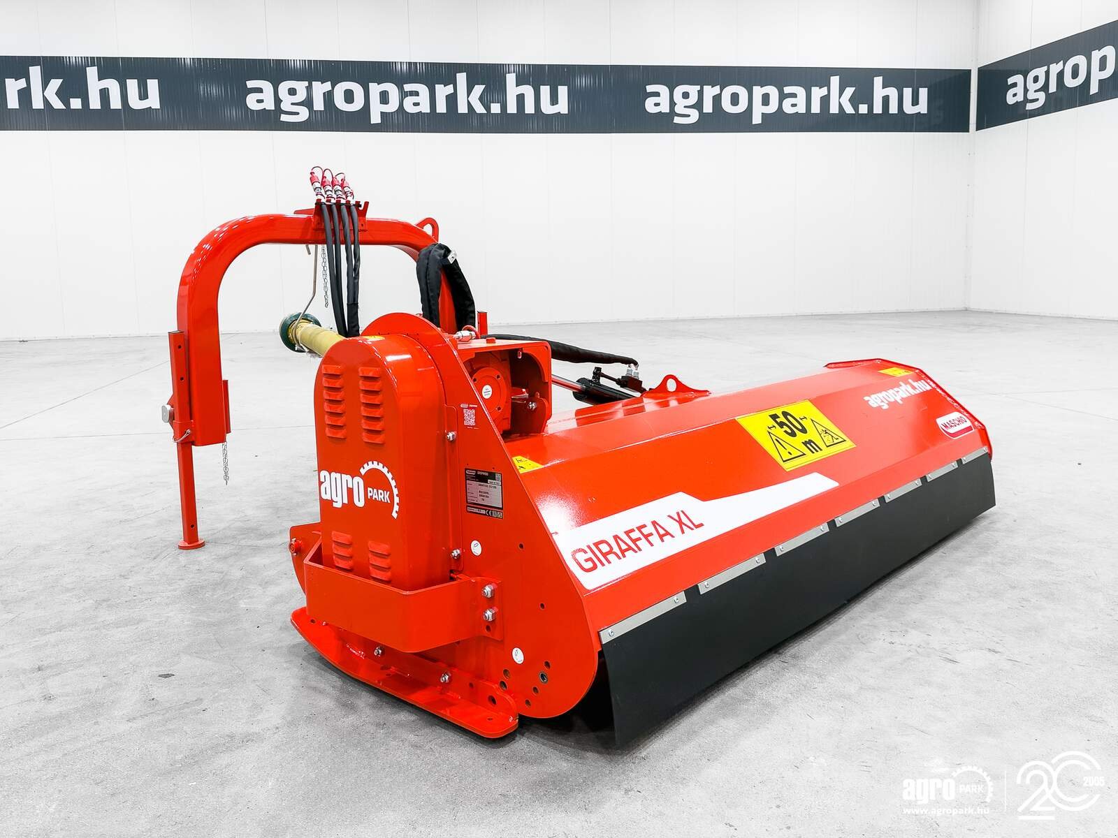 Mulchgerät & Häckselgerät του τύπου Maschio Giraffa XL 210 SI side mulcher, 2,12 m working width, hydraulic sideshift and tilt adjustment, 22 hammers, Gebrauchtmaschine σε Csengele (Φωτογραφία 4)