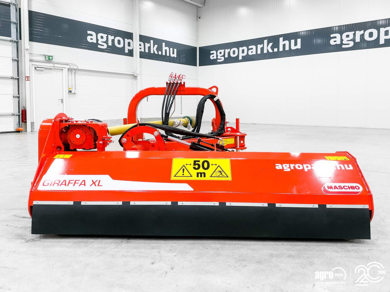 Mulchgerät & Häckselgerät του τύπου Maschio Giraffa XL 210 SI side mulcher, 2,12 m working width, hydraulic sideshift and tilt adjustment, 22 hammers, Gebrauchtmaschine σε Csengele (Φωτογραφία 9)