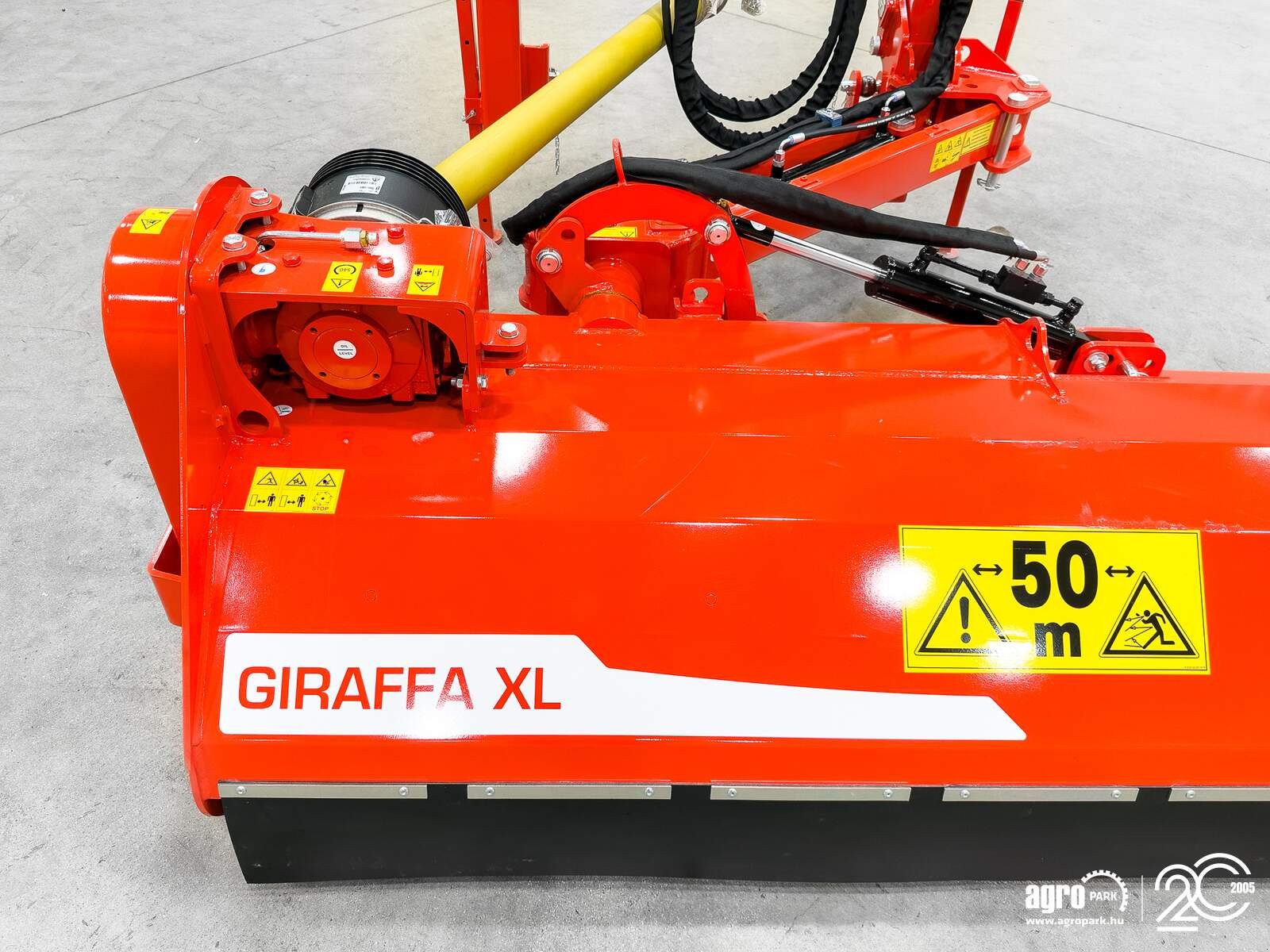 Mulchgerät & Häckselgerät του τύπου Maschio Giraffa XL 210 SI side mulcher, 2,12 m working width, hydraulic sideshift and tilt adjustment, 22 hammers, Gebrauchtmaschine σε Csengele (Φωτογραφία 15)