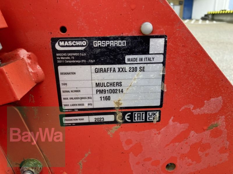 Mulchgerät & Häckselgerät του τύπου Maschio GIRAFFA XXL 230 SE, Gebrauchtmaschine σε Obertraubling (Φωτογραφία 10)