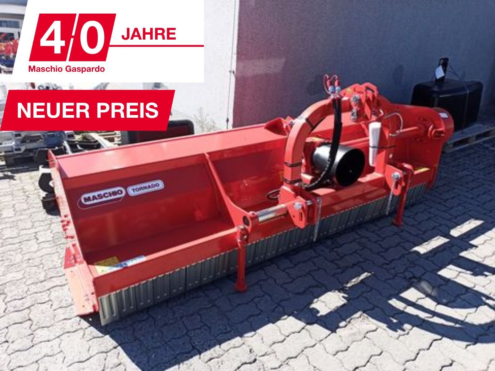 Mulchgerät & Häckselgerät Türe ait Maschio Tornado 280 Universal-Häcksler, Neumaschine içinde St. Marienkirchen (resim 1)