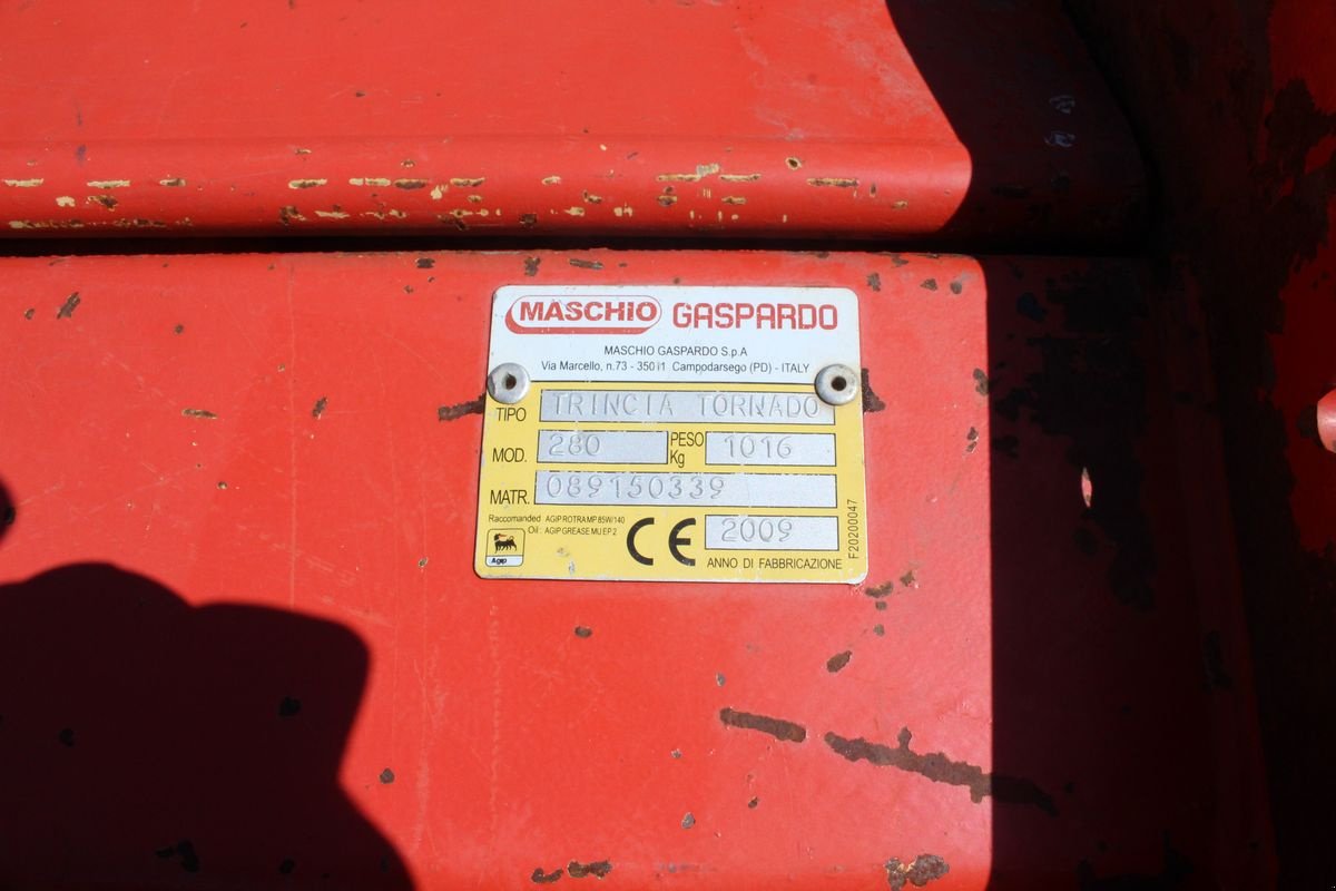 Mulchgerät & Häckselgerät Türe ait Maschio Tornado 280, Gebrauchtmaschine içinde Pischelsdorf (resim 2)