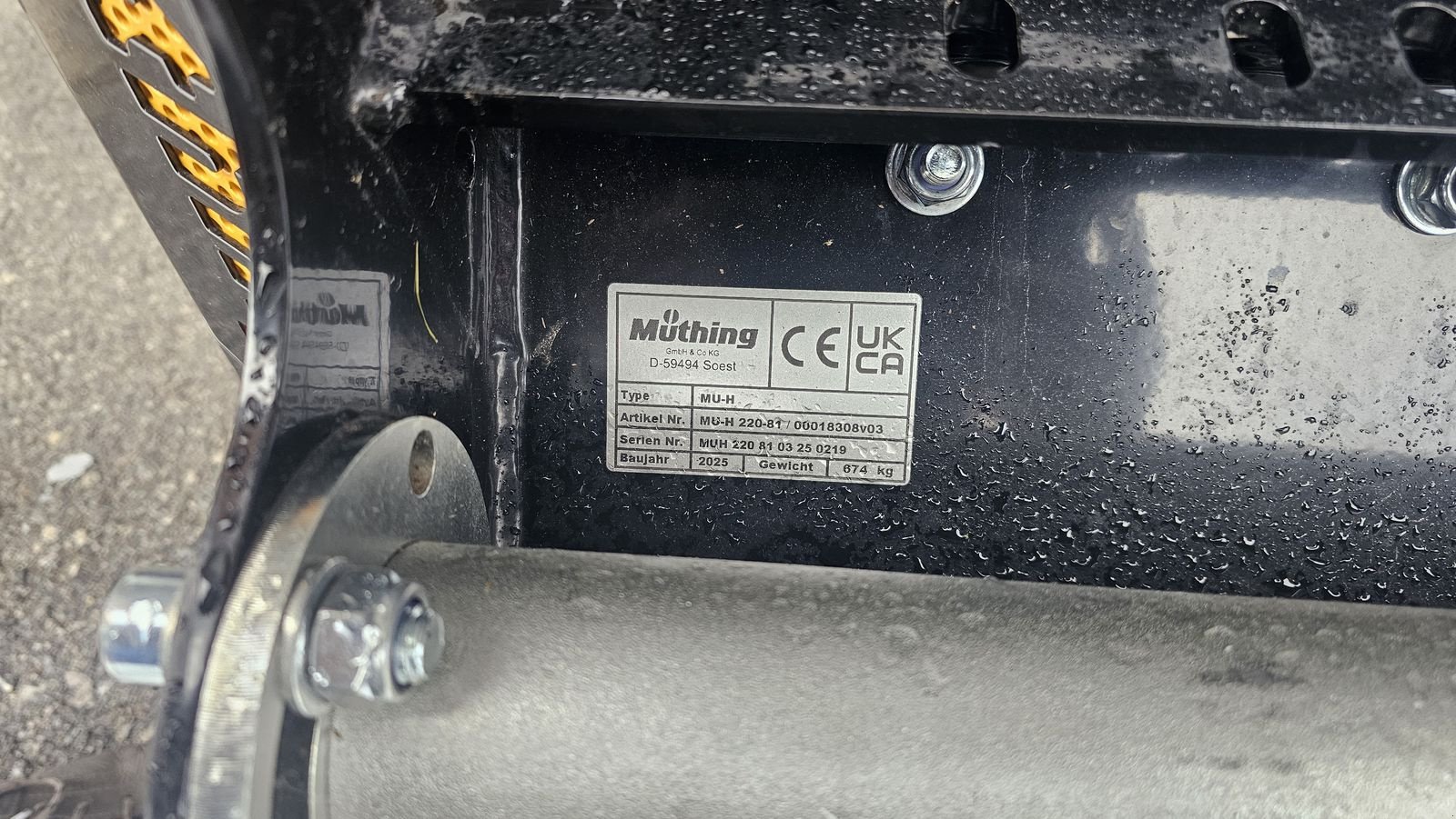 Mulchgerät & Häckselgerät типа Müthing Alpin Shark 220, Gebrauchtmaschine в Ried im Oberinntal (Фотография 5)