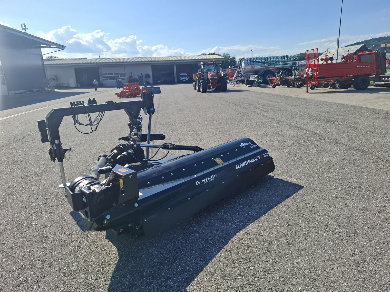 Mulchgerät & Häckselgerät типа Müthing Alpinshark Vario 220, Gebrauchtmaschine в Saxen (Фотография 7)