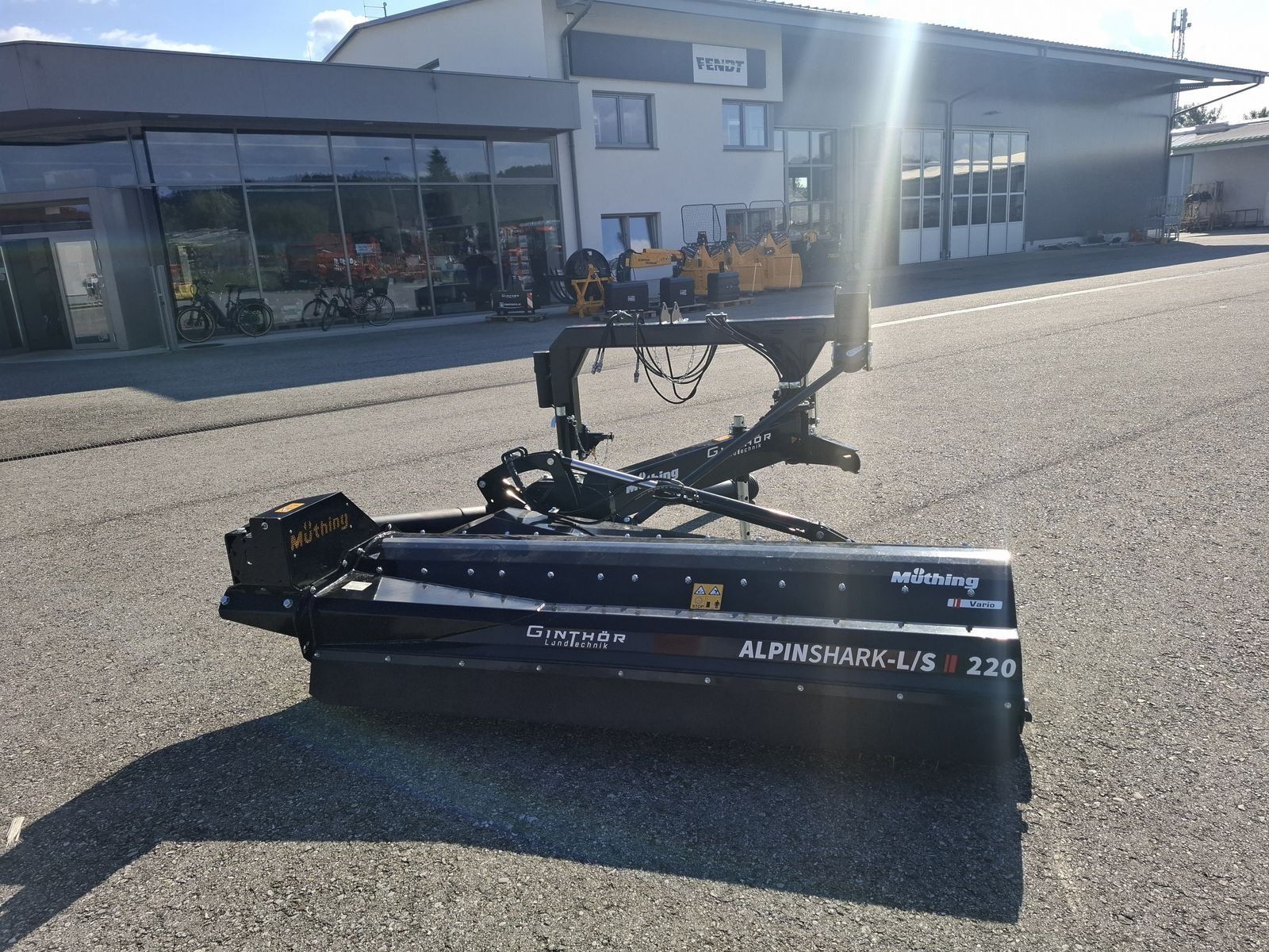 Mulchgerät & Häckselgerät типа Müthing Alpinshark Vario 220, Gebrauchtmaschine в Saxen (Фотография 13)