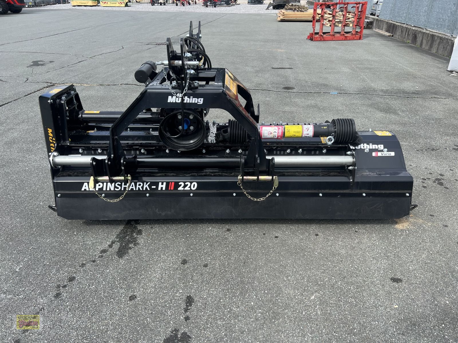 Mulchgerät & Häckselgerät des Typs Müthing AlpinShark Vario 220, Neumaschine in Kötschach (Bild 2)