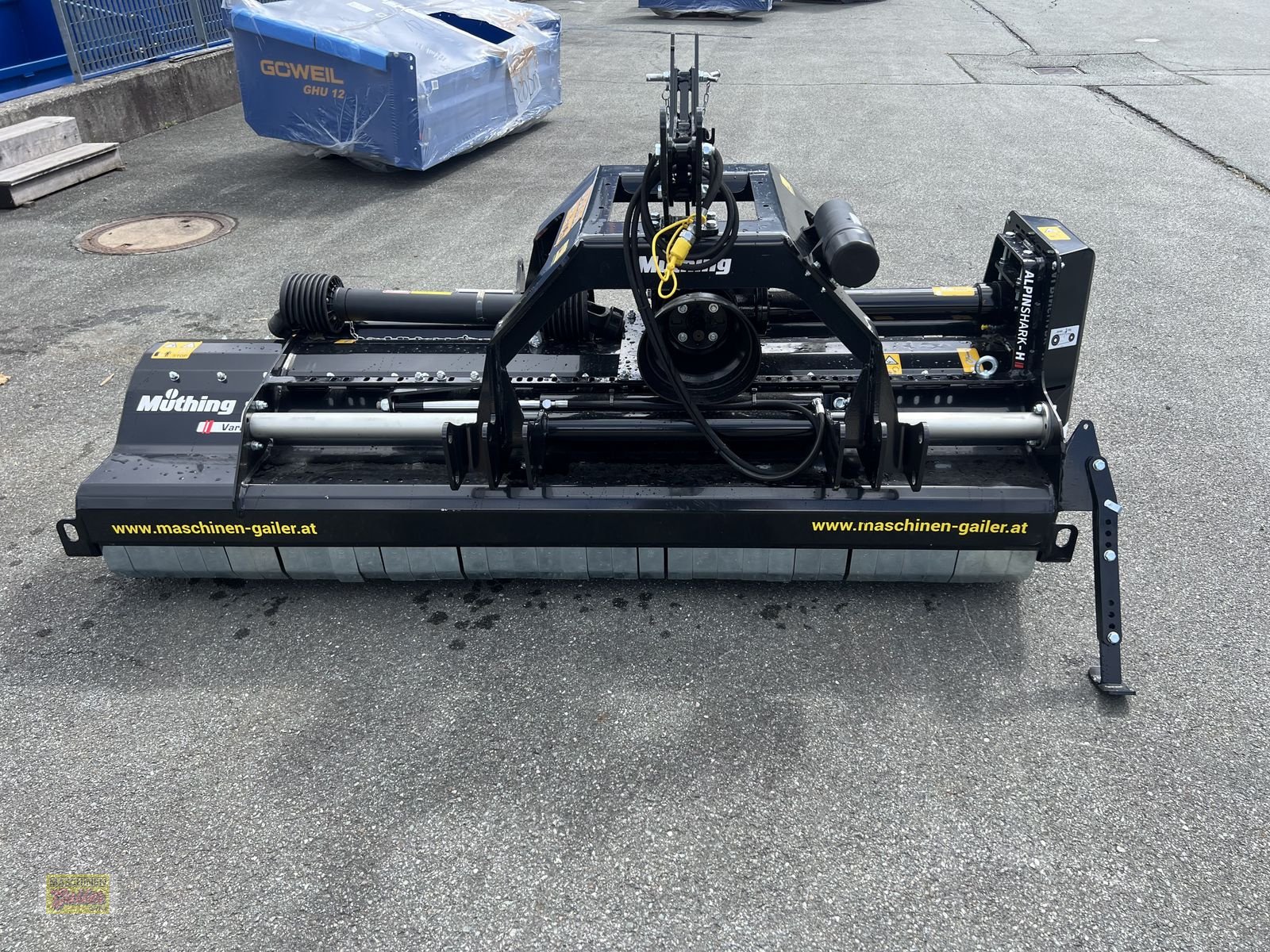 Mulchgerät & Häckselgerät des Typs Müthing AlpinShark Vario 220, Neumaschine in Kötschach (Bild 4)