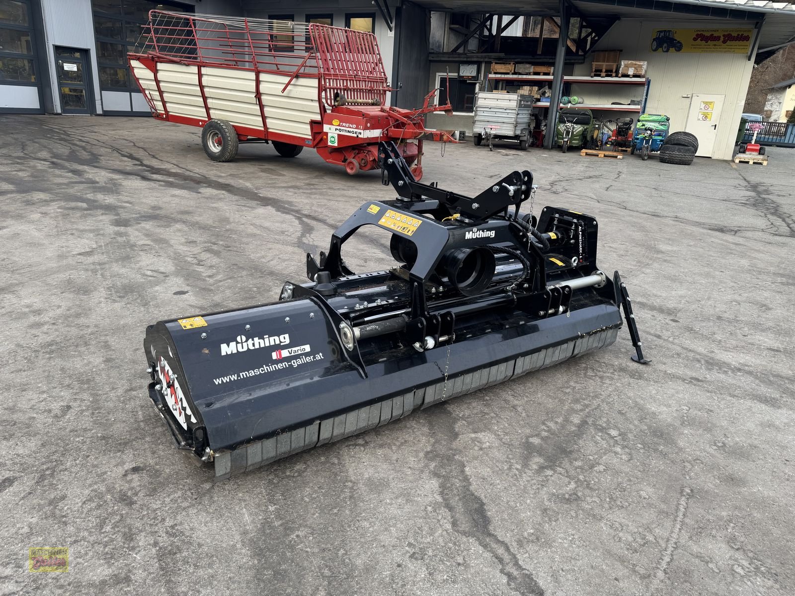 Mulchgerät & Häckselgerät des Typs Müthing AlpinShark Vario 250 Vollausstattung Neuwertig, Gebrauchtmaschine in Kötschach (Bild 1)