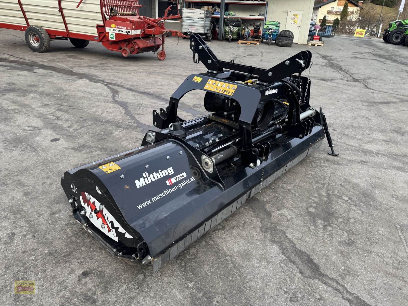 Mulchgerät & Häckselgerät des Typs Müthing AlpinShark Vario 250 Vollausstattung Neuwertig, Gebrauchtmaschine in Kötschach (Bild 15)