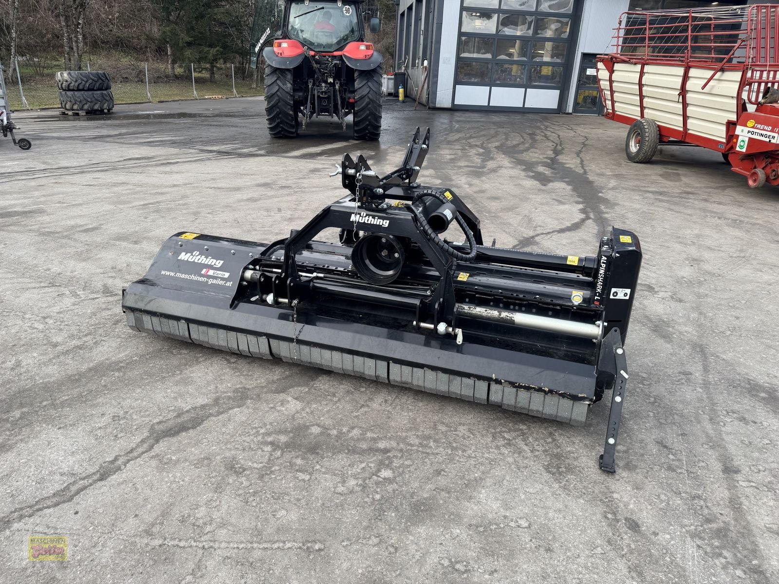 Mulchgerät & Häckselgerät des Typs Müthing AlpinShark Vario 250 Vollausstattung Neuwertig, Gebrauchtmaschine in Kötschach (Bild 3)