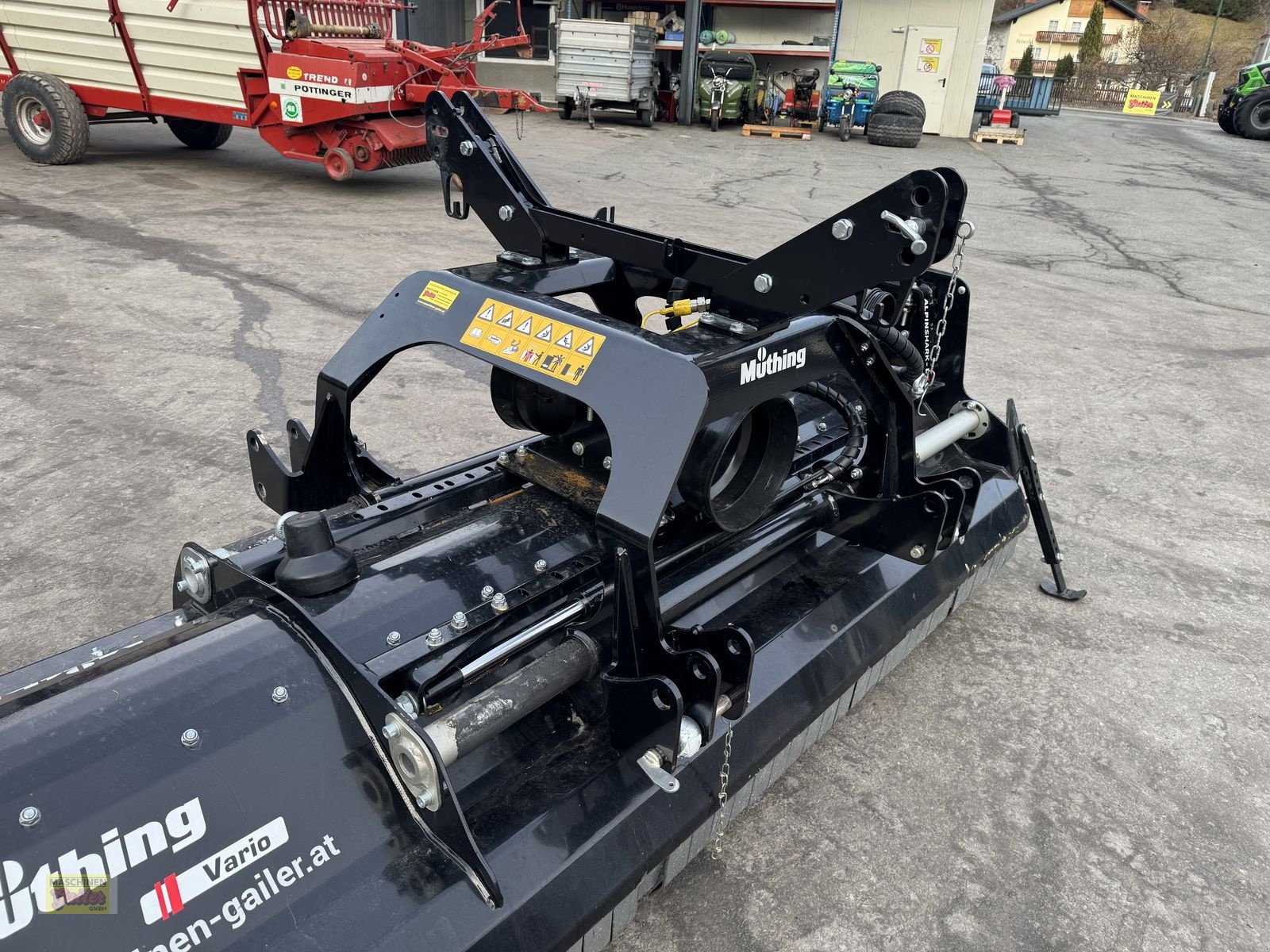 Mulchgerät & Häckselgerät des Typs Müthing AlpinShark Vario 250 Vollausstattung Neuwertig, Gebrauchtmaschine in Kötschach (Bild 16)