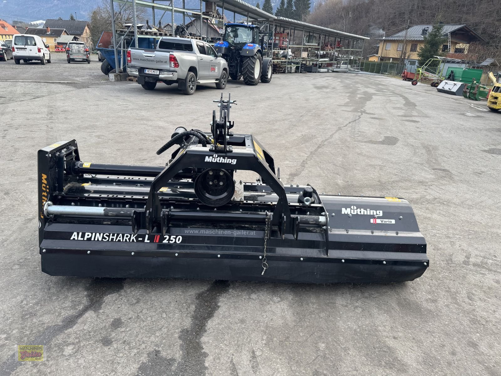 Mulchgerät & Häckselgerät des Typs Müthing AlpinShark Vario 250 Vollausstattung Neuwertig, Gebrauchtmaschine in Kötschach (Bild 10)