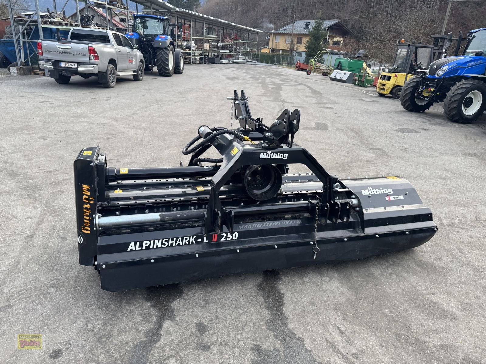 Mulchgerät & Häckselgerät des Typs Müthing AlpinShark Vario 250 Vollausstattung Neuwertig, Gebrauchtmaschine in Kötschach (Bild 9)