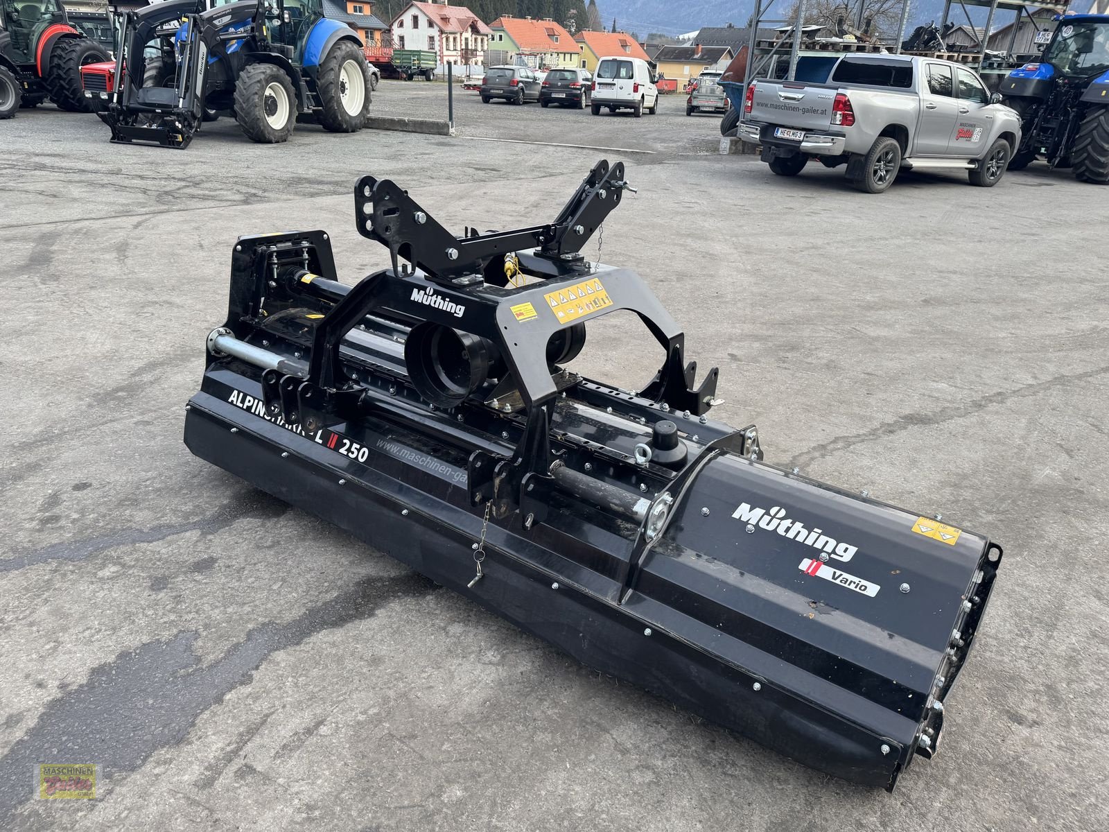 Mulchgerät & Häckselgerät des Typs Müthing AlpinShark Vario 250 Vollausstattung Neuwertig, Gebrauchtmaschine in Kötschach (Bild 11)
