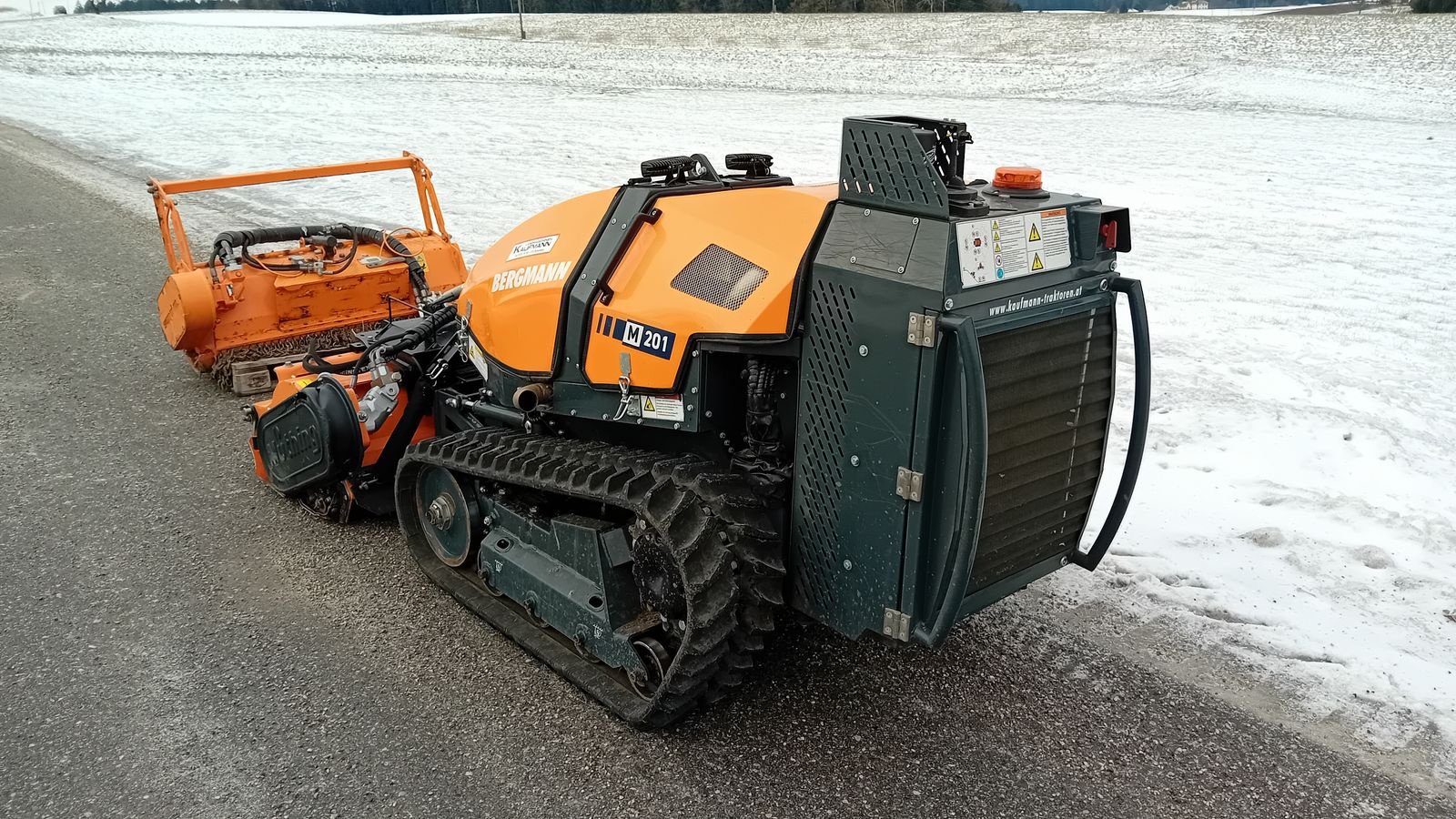 Mulchgerät & Häckselgerät of the type Müthing Bergmann Funkraupe M201, Gebrauchtmaschine in NATTERNBACH (Picture 25)