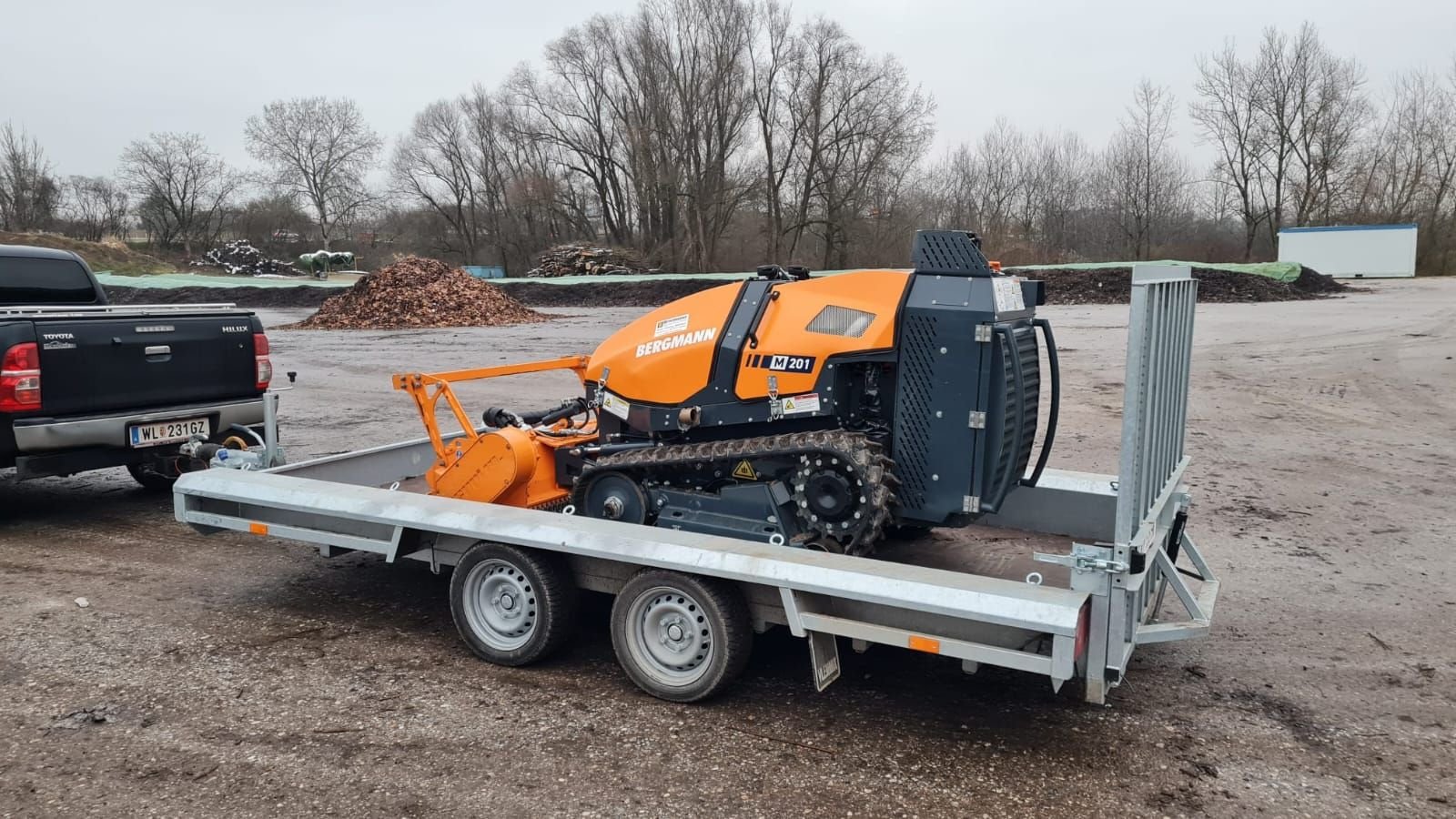 Mulchgerät & Häckselgerät of the type Müthing Bergmann Funkraupe M201, Gebrauchtmaschine in NATTERNBACH (Picture 10)