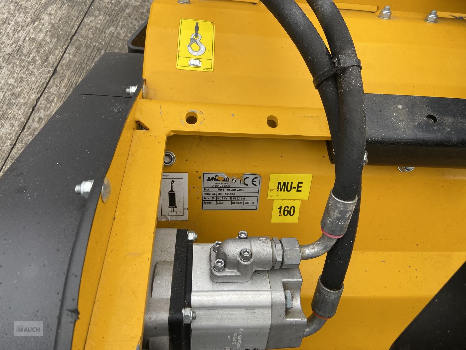 Mulchgerät & Häckselgerät типа Müthing Hydromulcher 160, Gebrauchtmaschine в Burgkirchen (Фотография 10)