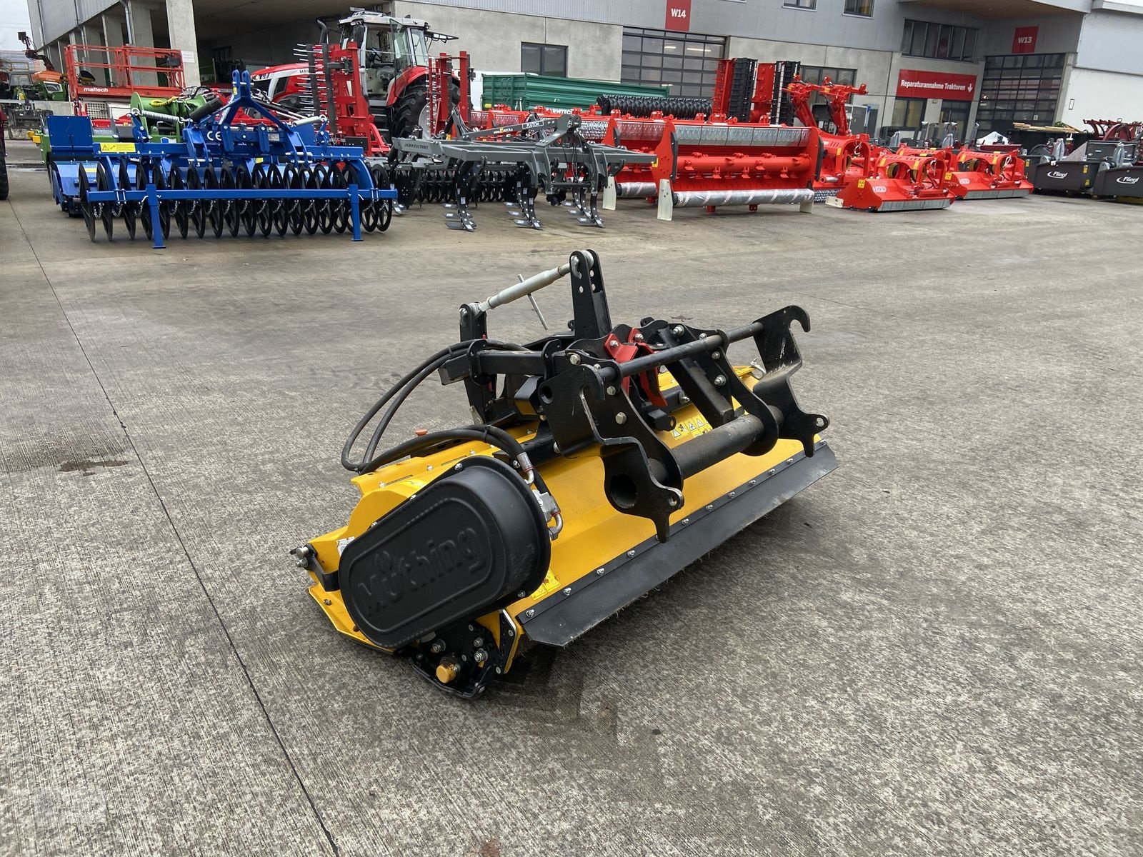 Mulchgerät & Häckselgerät типа Müthing Hydromulcher 160, Gebrauchtmaschine в Burgkirchen (Фотография 8)