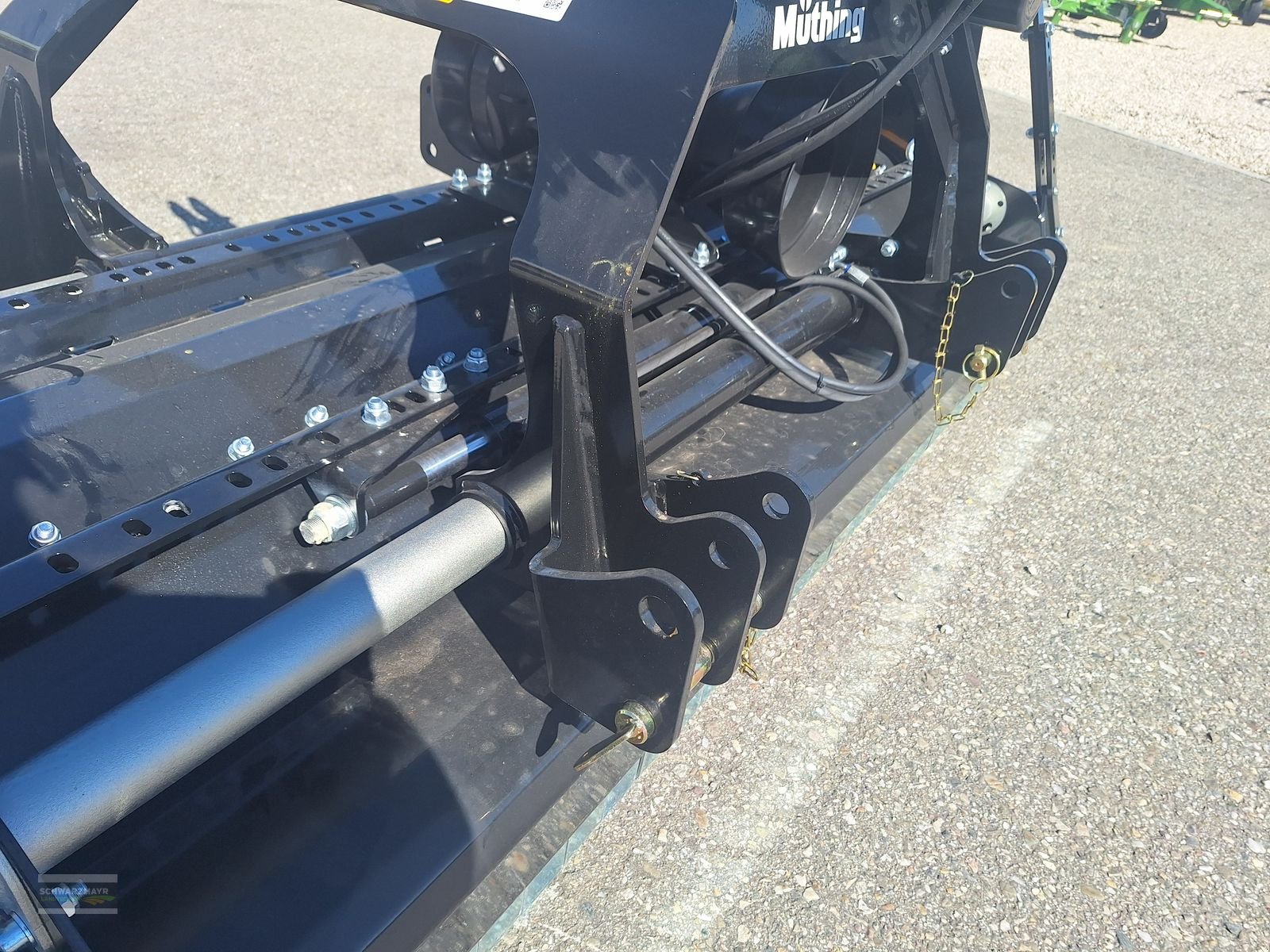 Mulchgerät & Häckselgerät del tipo Müthing MU-ALPIN 220 SHARK, Neumaschine In Gampern (Immagine 8)