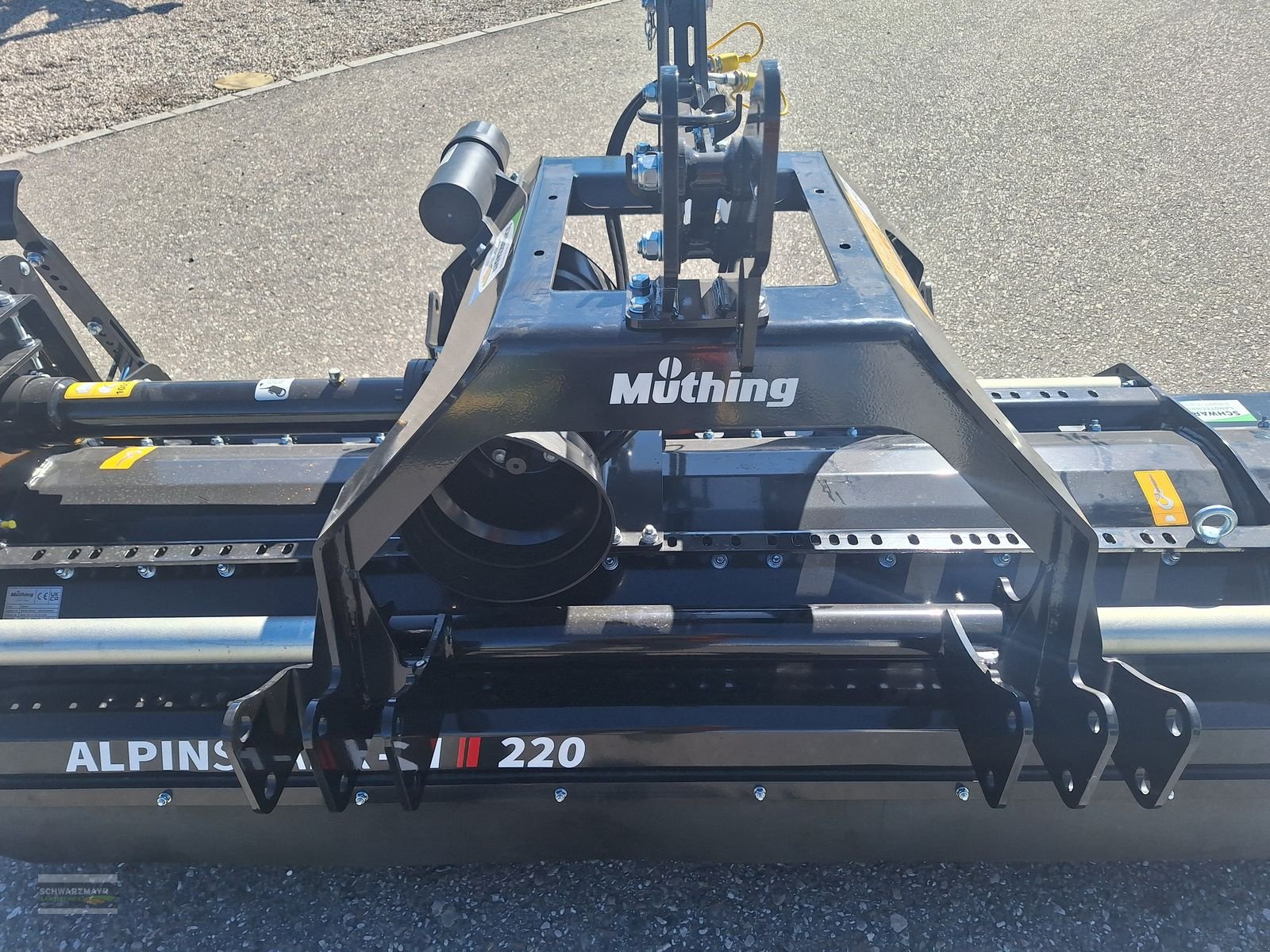 Mulchgerät & Häckselgerät del tipo Müthing MU-ALPIN 220 SHARK, Neumaschine In Gampern (Immagine 11)