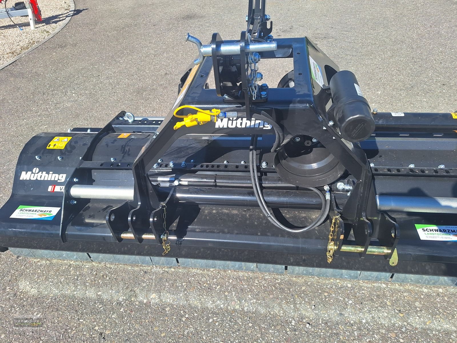 Mulchgerät & Häckselgerät del tipo Müthing MU-ALPIN 220 SHARK, Neumaschine In Gampern (Immagine 7)
