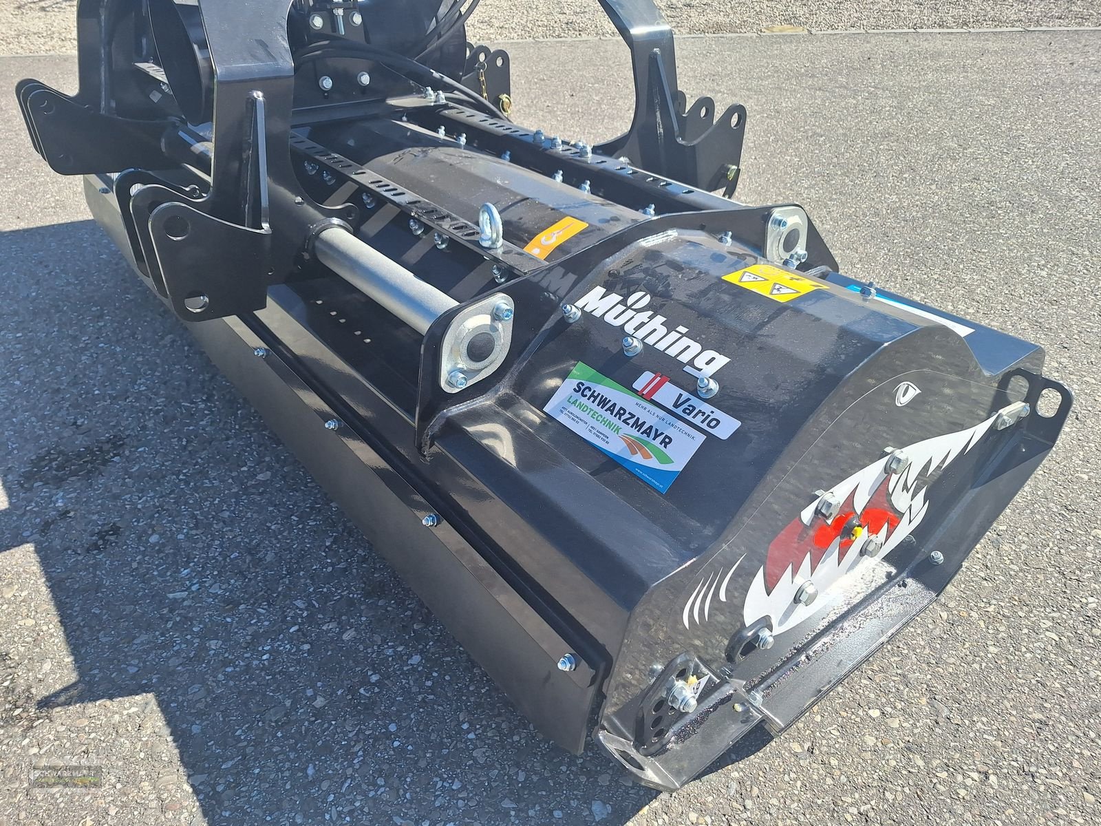 Mulchgerät & Häckselgerät del tipo Müthing MU-ALPIN 220 SHARK, Neumaschine In Gampern (Immagine 9)