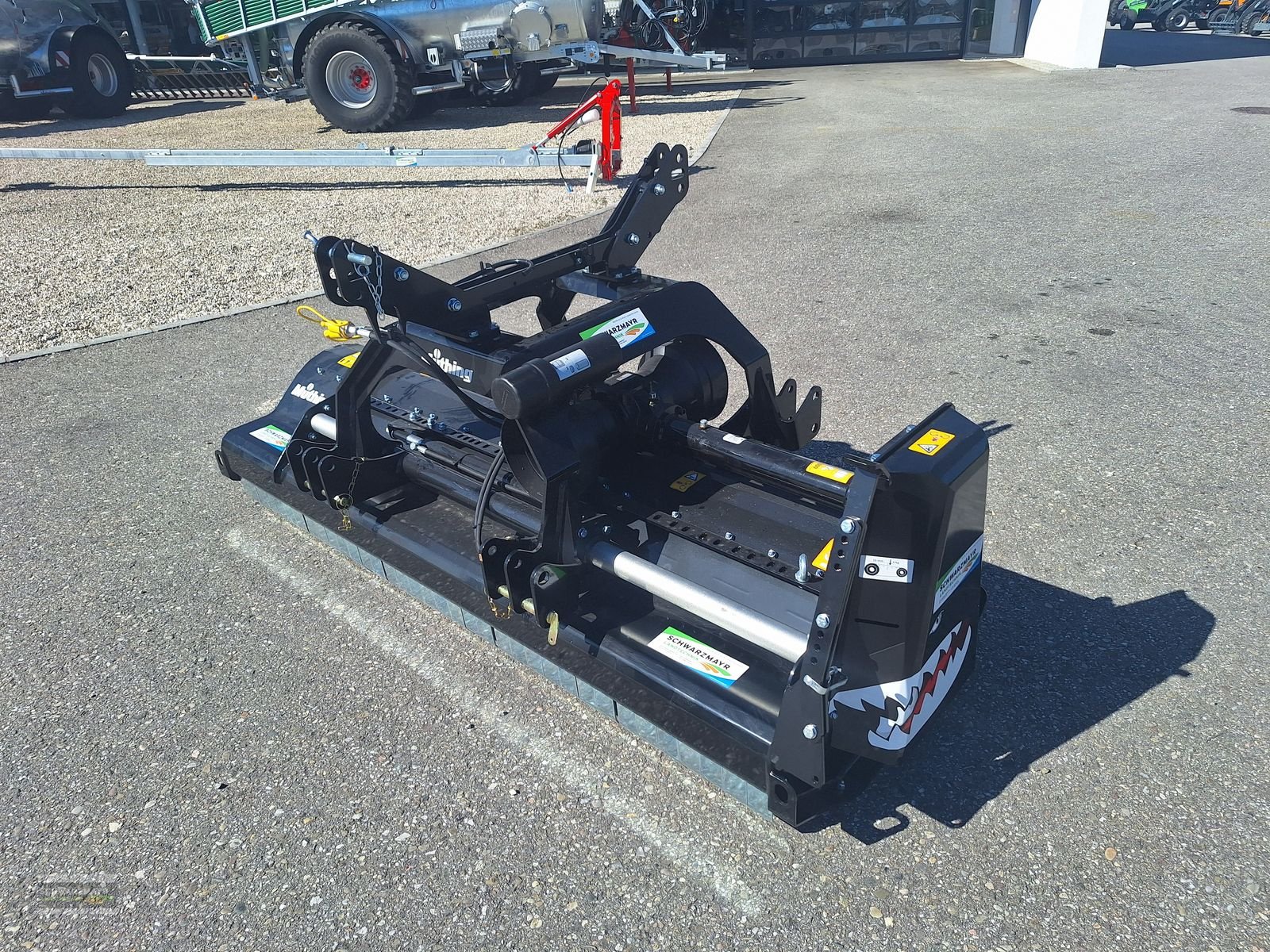 Mulchgerät & Häckselgerät del tipo Müthing MU-ALPIN 220 SHARK, Neumaschine In Gampern (Immagine 5)