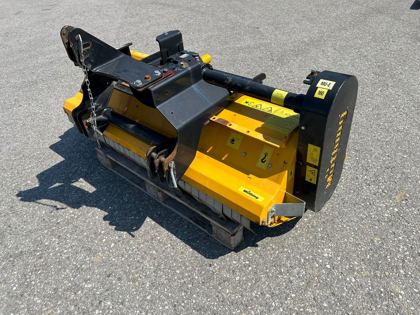 Mulchgerät & Häckselgerät Türe ait Müthing MU-E 160, Gebrauchtmaschine içinde NATTERNBACH (resim 4)