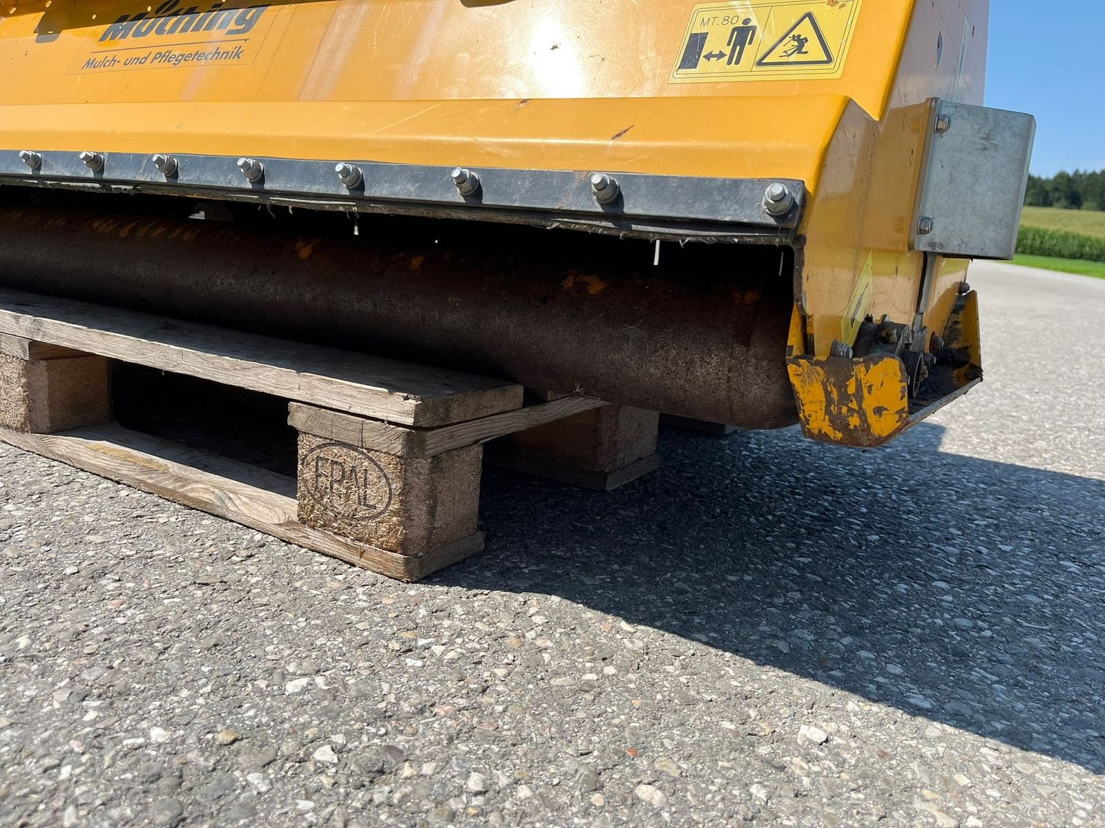 Mulchgerät & Häckselgerät Türe ait Müthing MU-E 160, Gebrauchtmaschine içinde NATTERNBACH (resim 6)