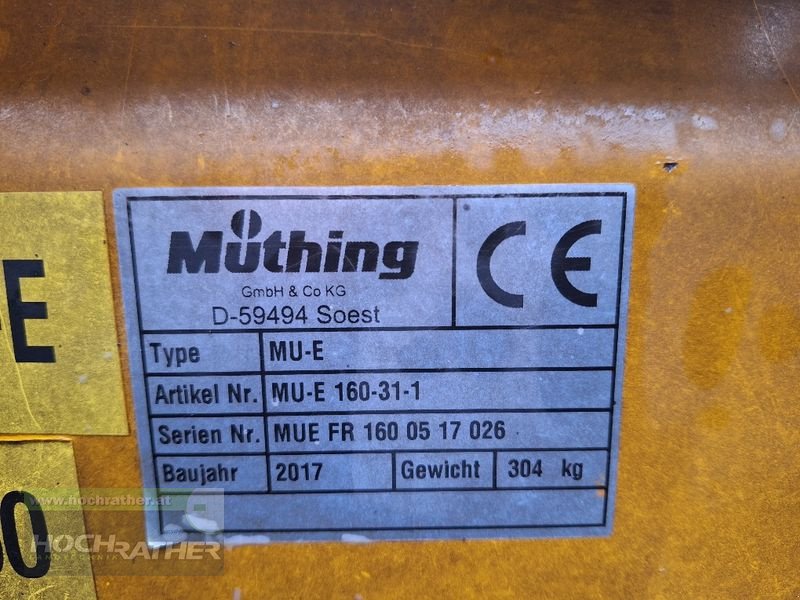 Mulchgerät & Häckselgerät del tipo Müthing MU-E 160, Gebrauchtmaschine In Kronstorf (Immagine 7)
