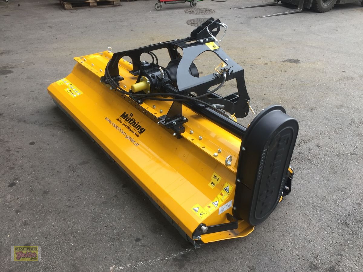 Mulchgerät & Häckselgerät des Typs Müthing MU-E Vario 200, Neumaschine in Kötschach (Bild 7)