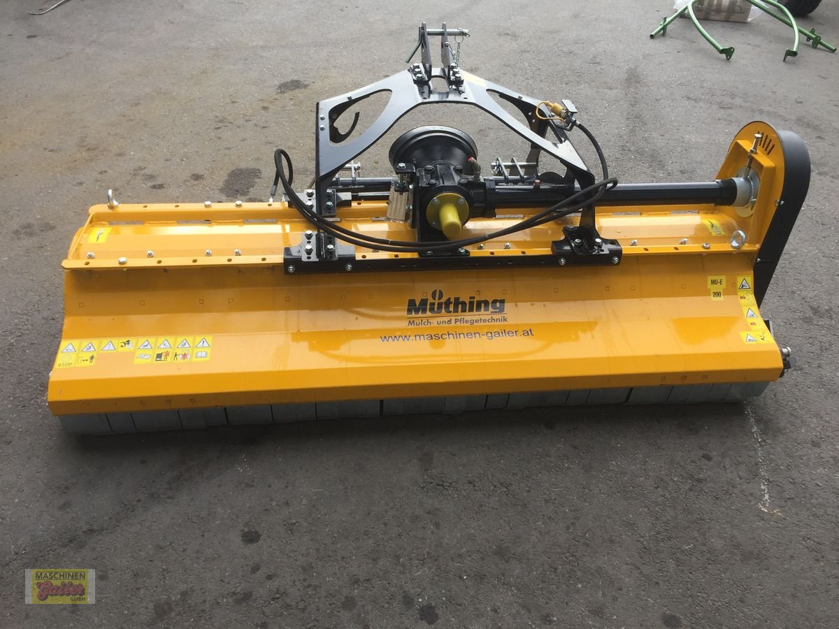 Mulchgerät & Häckselgerät des Typs Müthing MU-E Vario 200, Neumaschine in Kötschach (Bild 5)