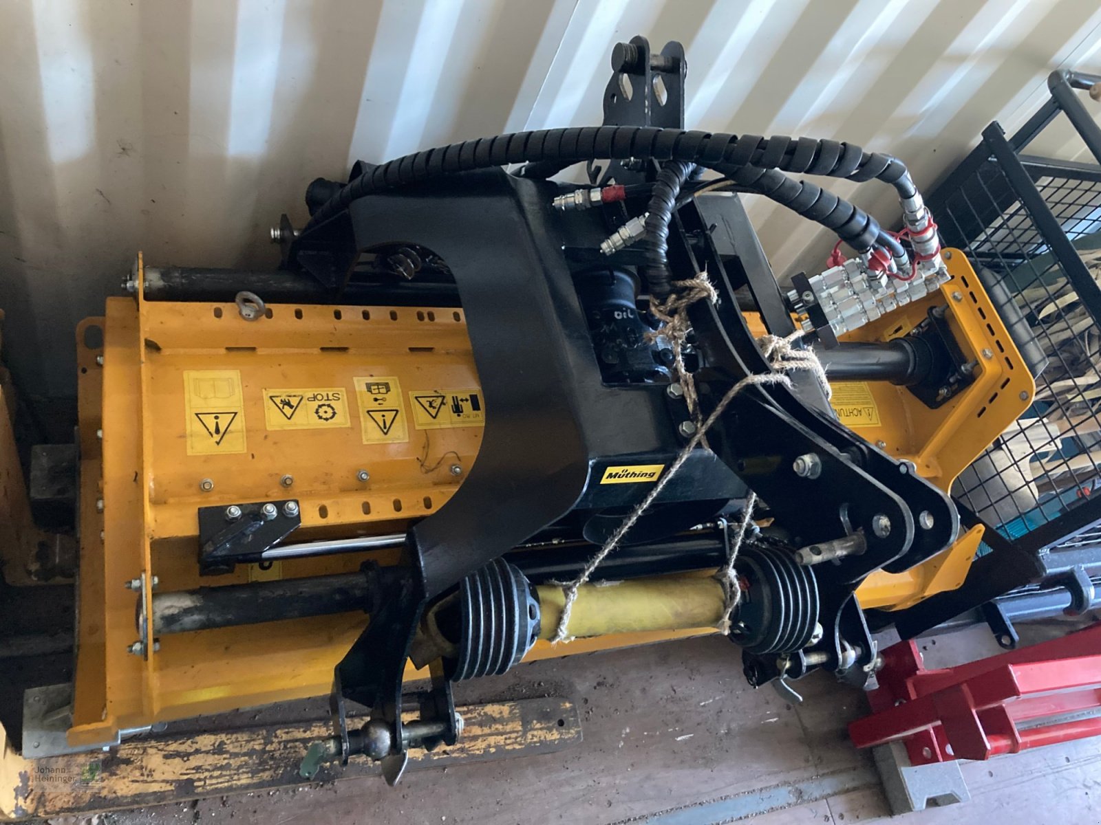 Mulchgerät & Häckselgerät Türe ait Müthing MU-H 160, Gebrauchtmaschine içinde Offenberg (resim 1)