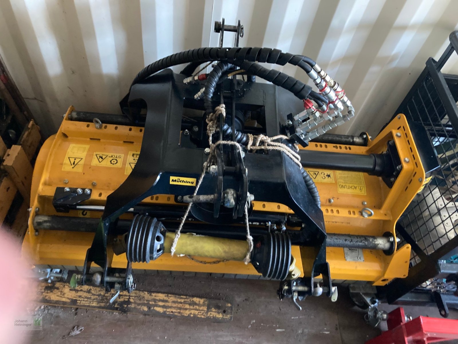 Mulchgerät & Häckselgerät Türe ait Müthing MU-H 160, Gebrauchtmaschine içinde Offenberg (resim 2)